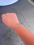 Metal Scripture Bracelets